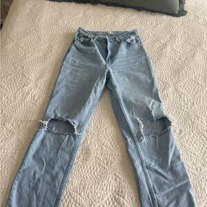 Abercrombie & Fitch: 90’s Straight Ultra High Rise